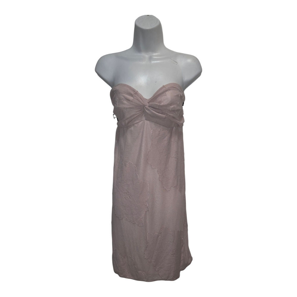 FREE PEOPLE Elegant Pink Floral Dress - Picture 4 of 8